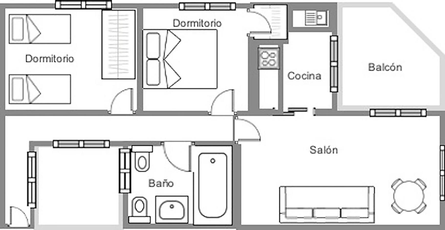 Apartamento Luz De Альморади Экстерьер фото